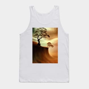 Desert trees landscape Tank Top